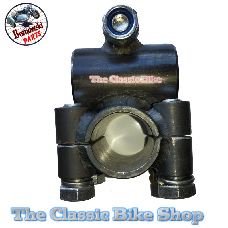 Cross clamp 32 x 32 split for sidecar frame LS200, S250, S350, S500